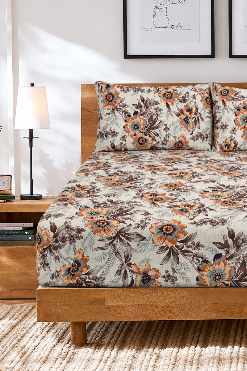 Printed Fitted Bedsheets