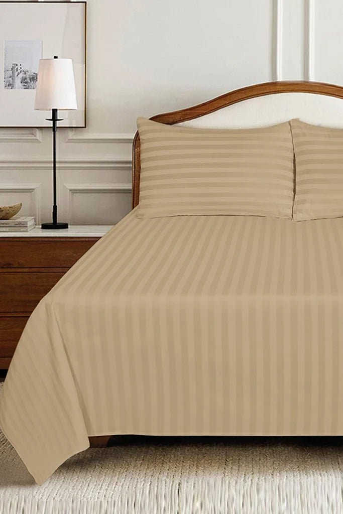 Satin Stripe Bedsheet