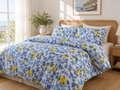 100% Cotton Printed 4 Pcs Duvet Cover Set