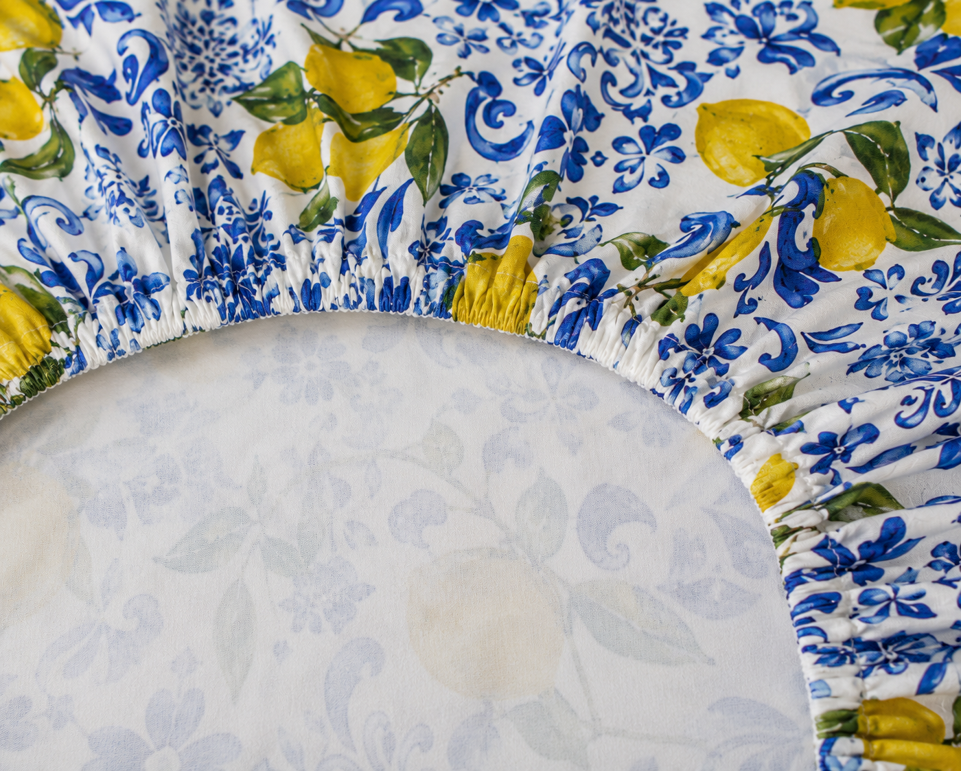 Limoncello- 100% Cotton Fitted Sheet Set