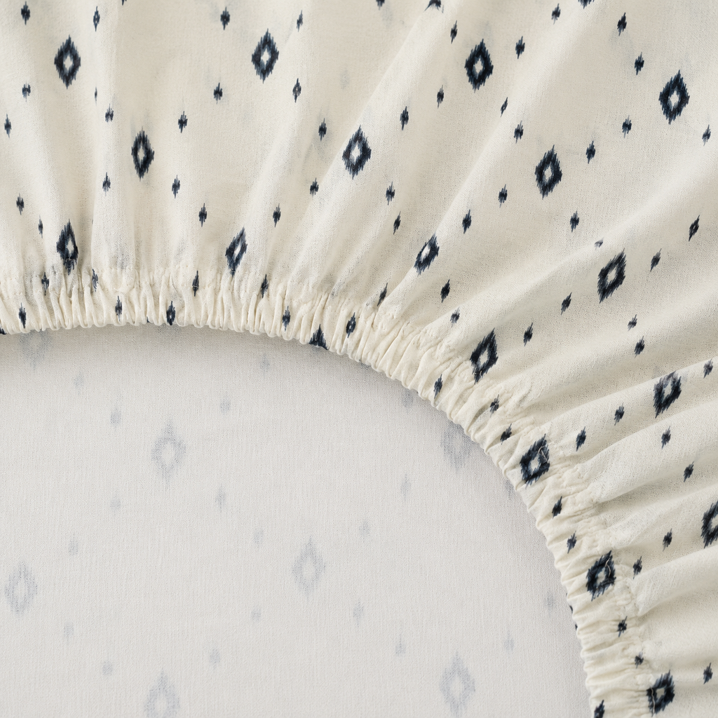 Sandstone- 100% Cotton Fitted Sheet Set