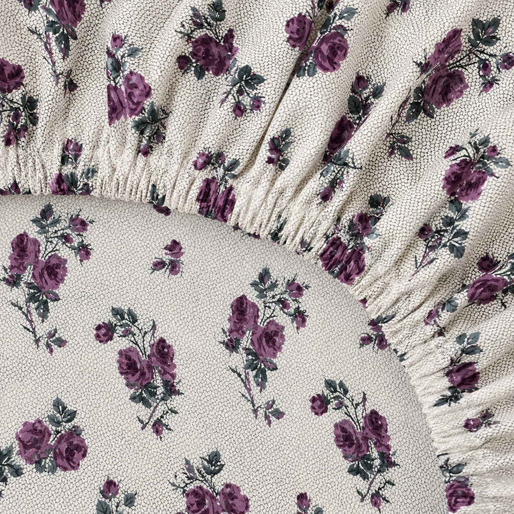 Driftwood- 100% Cotton Fitted Sheet Set