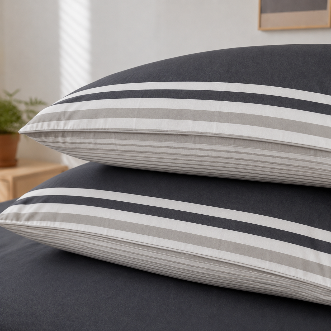 Silverline- 100% Cotton Fitted Sheet Set