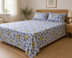100% Cotton 3 PC Bed Sheet Set