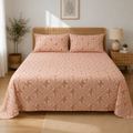 100% Cotton 3 PC Bed Sheet Set
