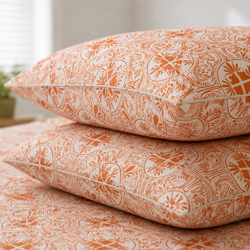 100% Cotton 3 PC Bed Sheet Set