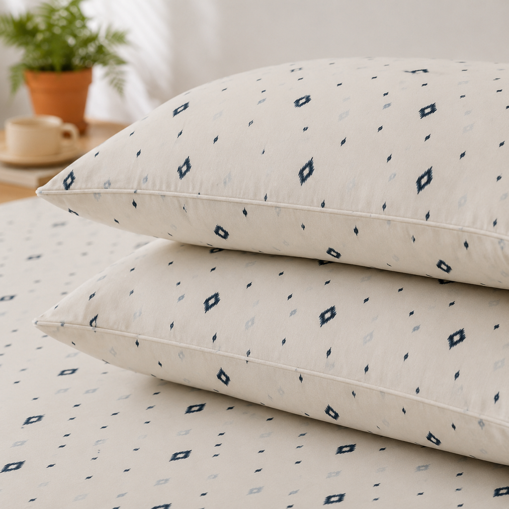 100% Cotton 3 PC Bed Sheet Set