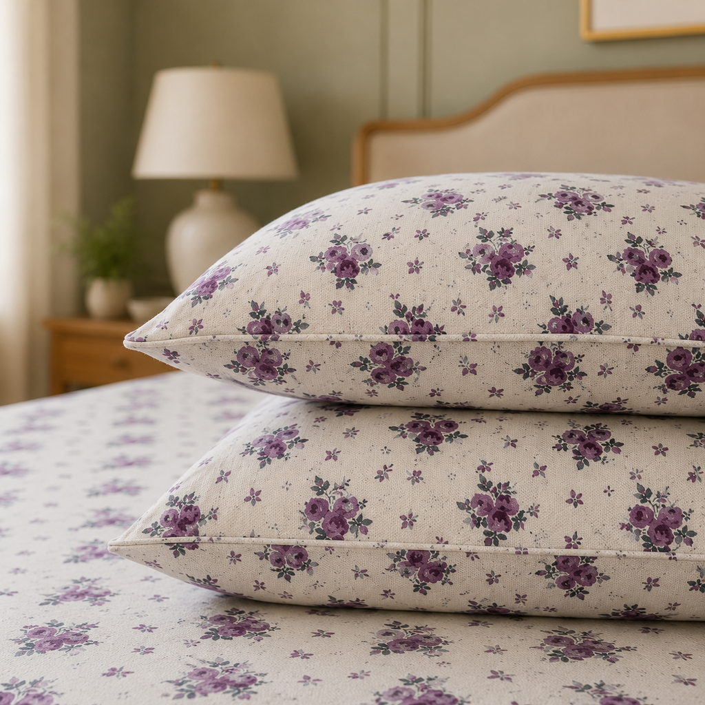 100% Cotton 3 PC Bed Sheet Set