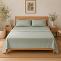 100% Cotton 3 PC Bed Sheet Set