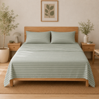 100% Cotton 3 PC Bed Sheet Set