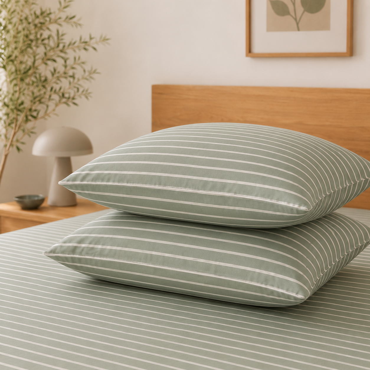 100% Cotton 3 PC Bed Sheet Set