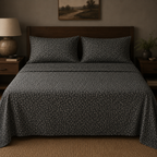100% Cotton 3 PC Bed Sheet Set