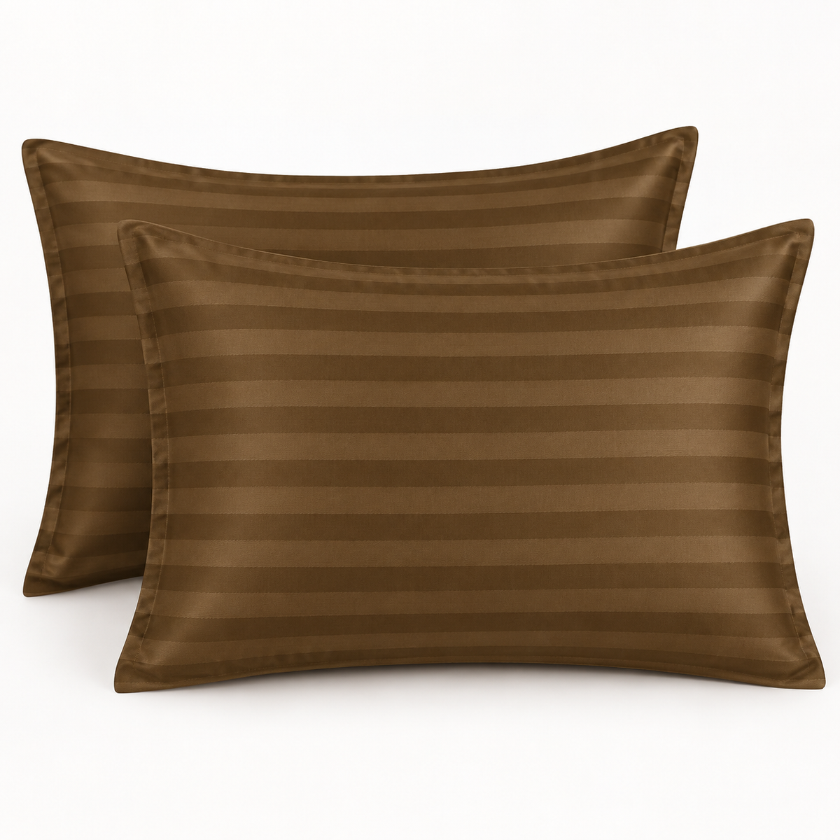 Premium Mocha 2-Piece Pillowcase Set ✨