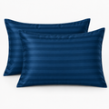 Premium Navy Blue 2-Piece Pillowcase Set ✨
