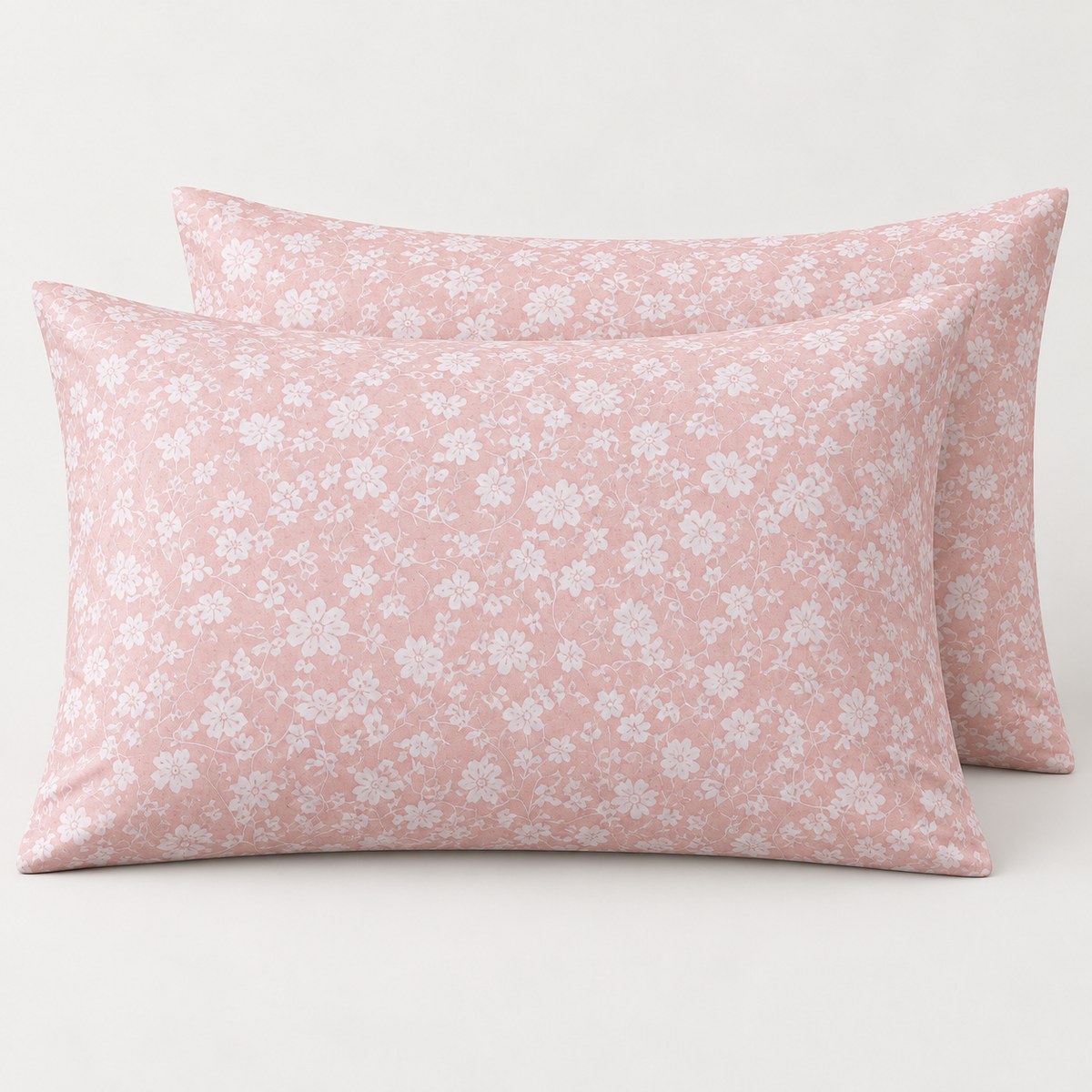 Premium Pink Floral 2-Piece Pillowcase Set ✨